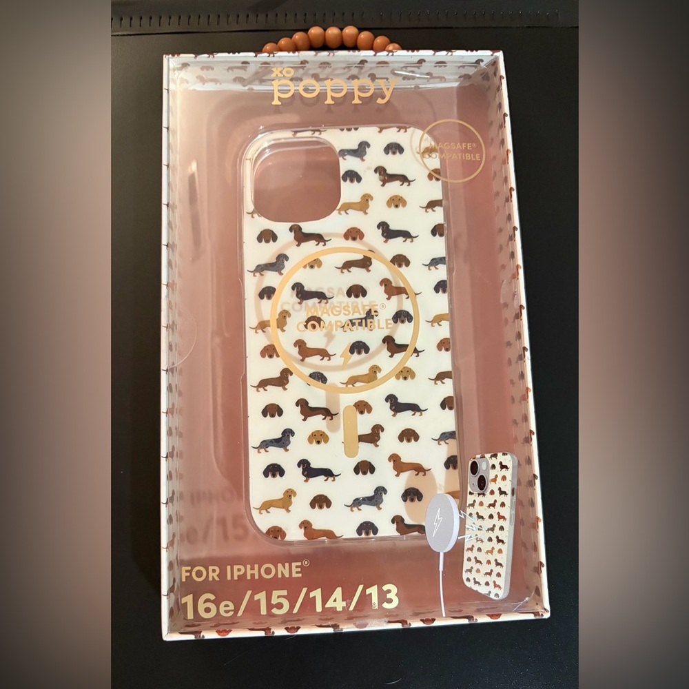 Dachshund Pattern iPhone Case